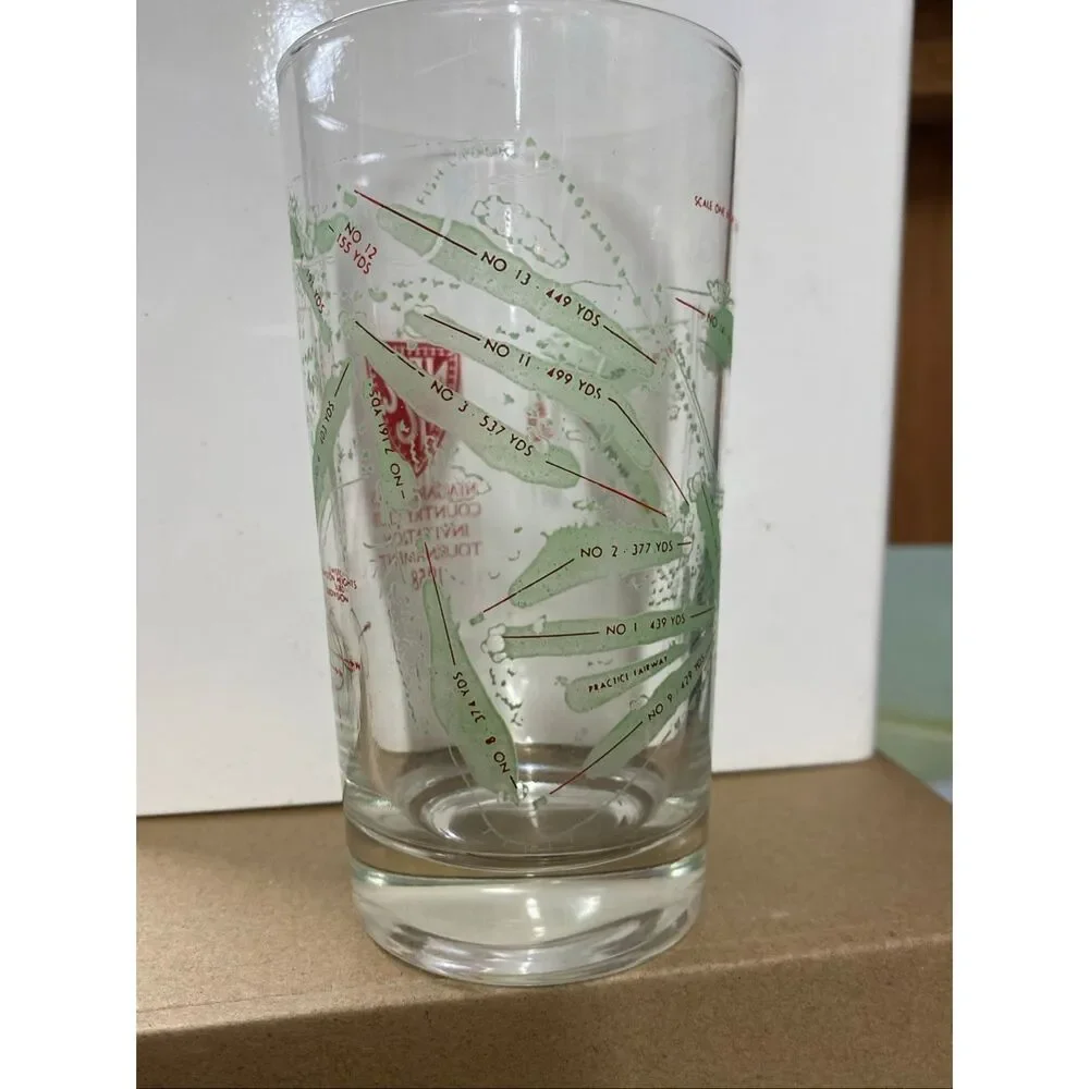 Vintage Niagara Falls Country Club Glass - 1958 Invitation Tournament